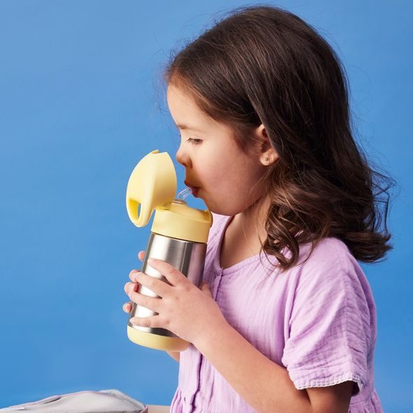 B.BOX TERMOSKA NA PITÍ S BRČKEM 350 ML - LEMON TWIST - SPORTOVNÍ LAHVE - KRMENÍ