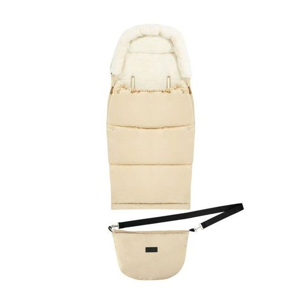 MOMI ZIMNÍ FUSAK MOMI 2V1 BÉŽOVÝ - FUSAKY DO KOČÁRKU - KOČÁRKY A PŘÍSLUŠENSTVÍ