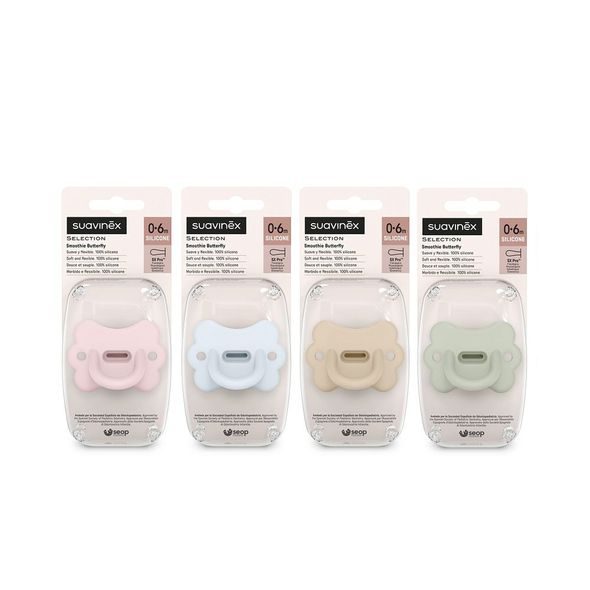 SUAVINEX ŠIDÍTKO FYZIOLOGICKÉ BUTTERFLY SILIKON 0-6M SX PRO - ŠIDÍTKA A DOPLŇKY - KRMENÍ