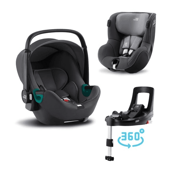 Obrázek BRITAX RÖMER set Baby-Safe 3 i-Size + Flex Base iSense + Dualfix 3 i-Size