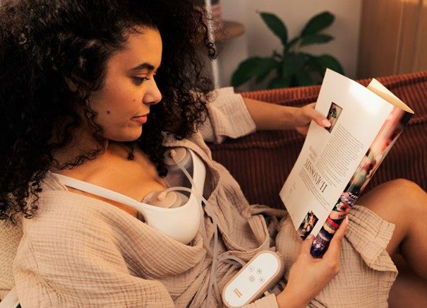 Canpol babies Dvojitá odsávačka mateřského mléka do podprsenky MilkShell