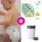 MOOMIN BABY 2 NEWBORN 3–6 KG (168 KS), MĚSÍČNÍ BALENÍ EKO PLEN + KOŠ ZDARMA - JEDNORÁZOVÉ PLENY - PŘEBALOVÁNÍ