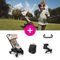 BUGABOO BUTTERFLY 2 SET + MADLO + PLÁŠTĚNKA + TAŠKA - KOČÁRKY DO LETADLA - KOČÁRKY A PŘÍSLUŠENSTVÍ