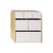 3 SPROUTS ORGANIZÉR NA HRAČKY RECYCLED TERRAZZO/PALEST PINK - BOXY NA HRAČKY - SPINKÁNÍ