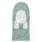 BABYBJORN BABYBJORN POTAH NA LEHÁTKO LIGHT SAGE/GREY JERSEY WOVEN - LEHÁTKA A HOUPADLA - SPINKÁNÍ