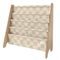 3 SPROUTS STOJAN NA KNÍŽKY RECYCLED CHECKERBOARD/BEIGE - DEKORACE A POLIČKY - SPINKÁNÍ