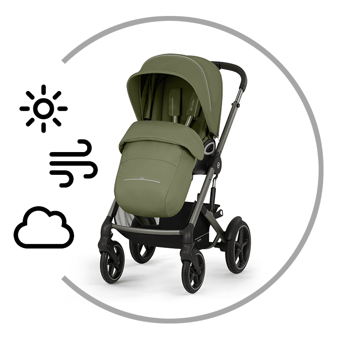 Cybex Talos S Lux do každého počasí