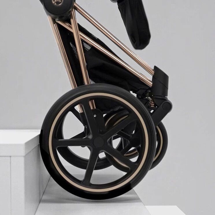 Dvoukolový režim Cybex Priam Style - schody a náročný terén