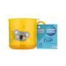 CANPOL BABIES HRNEČEK PROTISKLUZOVÝ EXOTIC ANIMALS 170ML ŽLUTÝ - DĚTSKÉ HRNEČKY - KRMENÍ
