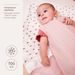 MEYCO LETNÍ MUŠELÍNOVÝ SPACÍ VAK 70 CM - SOFT PINK - SPACÍ PYTLE - SPINKÁNÍ