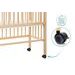 FILLIKID PŘÍSTAVNÁ POSTÝLKA COCON NATURE - K RODIČOVSKÉ POSTELI - SPINKÁNÍ