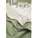 MEYCO DEKA WAFFLE TEDDY FLEECE - OLIVE GREEN - DĚTSKÉ DEKY PRO MIMINKA - SPINKÁNÍ