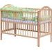 SCARLETT POSTÝLKA 120X60CM S KOMPLETNÍ VÝBAVOU MRÁČEK ZELENÁ - DŘEVĚNÉ POSTÝLKY - SPINKÁNÍ