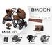 MOON RESEA FOLD EXTRA SET - COGNAC - KOMBINACE S PŘÍSLUŠENSTVÍM - KOČÁRKY A PŘÍSLUŠENSTVÍ