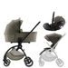 BRITAX-RÖMER SET KOČÁREK RIO + HLUBOKÁ KORBA + AUTOSEDAČKA BABY-SAFE PRO LUX - TROJKOMBINACE - KOČÁRKY A PŘÍSLUŠENSTVÍ