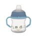CANPOL BABIES HRNEČEK SE SILIKONOVÝM PÍTKEM FIRSTCUP BONJOUR PARIS 150ML MODRÝ - DĚTSKÉ HRNEČKY - KRMENÍ