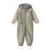 LEOKID SOFTSHELLOVÝ OVERAL COLOR BLOCK WOOD SAGE VEL. 18 - 24 MĚSÍCŮ (VEL. 86) - OVERALY - PRO DĚTI