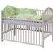 SCARLETT POSTÝLKA 120X60CM S KOMPLETNÍ VÝBAVOU MRÁČEK ZELENÁ - DŘEVĚNÉ POSTÝLKY - SPINKÁNÍ