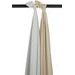 MEYCO MUŠELÍNOVÉ PLENY 2-BALENÍ LIGHT GREY/SAND - ZAVINOVACÍ PLENY / OSUŠKY VELKÉ - PŘEBALOVÁNÍ