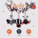 ZOPA SENZORICKÁ AKTIVITY HRAZDA - SPIRÁLY NA POSTÝLKU / AUTOSEDAČKU - PRO DĚTI