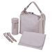 BABABING LUCIA PŘEBALOVACÍ TAŠKA/BATOH, GREY BLUSH - PŘEBALOVACÍ TAŠKY - KOČÁRKY A PŘÍSLUŠENSTVÍ