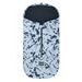 EMITEX FUSAK 2V1 COCOON SOFTSHELL BLUE SPLASH - FUSAKY DO KOČÁRKU - KOČÁRKY A PŘÍSLUŠENSTVÍ