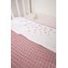 MEYCO DEKA DO POSTÝLKY WAFFLE TEDDY FLEECE - OLD PINK - DĚTSKÉ DEKY PRO MIMINKA - SPINKÁNÍ