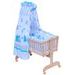 SCARLETT NEBESA NAD PROUTĚNÉ KOŠE A KOLÉBKY SCARLETT PUPIS MODRÁ - NEBESA NAD POSTÝLKU - SPINKÁNÍ