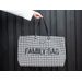 CHILDHOME CESTOVNÍ TAŠKA FAMILY BAG PEPITO BLACK - CESTOVNÍ TAŠKY NA KOČÁREK - KOČÁRKY A PŘÍSLUŠENSTVÍ
