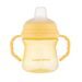 CANPOL BABIES HRNEČEK SE SILIKONOVÝM PÍTKEM FIRSTCUP 150ML ŽLUTÝ - DĚTSKÉ HRNEČKY - KRMENÍ