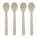 LÄSSIG SPOON SET GEO 4PC WARM GREY - LŽIČKY A PŘÍBORY - KRMENÍ