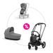 CYBEX PRIAM 4.0 SET PODVOZEK MATT BLACK + SPORTOVNÍ SEZENÍ + KORBA 2025 - DVOJKOMBINACE - KOČÁRKY A PŘÍSLUŠENSTVÍ