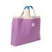 STUDIO NOOS POPLIN BEACH BAG PLÁŽOVÁ TAŠKA RASBERRY STRIPED - DOPLŇKY - PRO MAMINKY