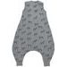 MEYCO JUMPER VEL.80 - ZEBRA ANIMAL GREY - DUPAČKY - PRO DĚTI