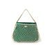 STUDIO NOOS MACRAME MOM BAG NATURAL & PURPLE GREEN - DOPLŇKY - PRO MAMINKY