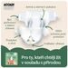 MOOMIN BABY 3 MIDI 5–8 KG (144 KS), MĚSÍČNÍ BALENÍ EKO PLEN + KOŠ ZDARMA - JEDNORÁZOVÉ PLENY - PŘEBALOVÁNÍ
