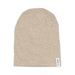 LODGER ČEPICE MELANGE BEIGE VEL. 0 - 6 MĚSÍCŮ - ČEPIČKY A KLOBOUČKY - PRO DĚTI