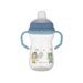 CANPOL BABIES HRNEČEK SE SILIKONOVÝM PÍTKEM FIRSTCUP BONJOUR PARIS 250ML MODRÝ - DĚTSKÉ HRNEČKY - KRMENÍ