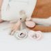 CANPOL BABIES SET SYMETRICKÝCH SILIKONOVÝCH DUDLÍKŮ 0-6M BONJOUR PARIS RŮŽOVÝ - ŠIDÍTKA A DOPLŇKY - KRMENÍ