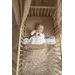 MEYCO ŽERZEJOVÉ PROSTĚRADLO 40X80/90 - TAUPE - PROSTĚRADLA - SPINKÁNÍ