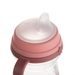 CANPOL BABIES HRNEČEK SE SILIKONOVÝM PÍTKEM FIRSTCUP BONJOUR PARIS 250ML RŮŽOVÝ - DĚTSKÉ HRNEČKY - KRMENÍ