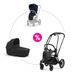 CYBEX PRIAM 4.0 SET PODVOZEK MATT BLACK + SPORTOVNÍ SEZENÍ + KORBA 2025 - DVOJKOMBINACE - KOČÁRKY A PŘÍSLUŠENSTVÍ