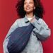 STUDIO NOOS DENIM CROSS BODY BAG | DARK BLUE RED HEARTS - DOPLŇKY - PRO MAMINKY