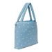 STUDIO NOOS DENIM DIAPER BAG - PŘEBALOVACÍ TAŠKA | HEARTS LIGHT BLUE HEARTS - PŘEBALOVACÍ TAŠKY - KOČÁRKY A PŘÍSLUŠENSTVÍ