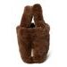 STUDIO NOOS FAUX FUR MINI HANDBAG BROWN - DOPLŇKY - PRO MAMINKY