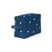 STUDIO NOOS DENIM TOILETRY - TOALETNÍ TAŠTIČKA | HEARTS DARK BLUE WHITE HEARTS - KOSMETICKÉ TAŠKY - PŘEBALOVÁNÍ
