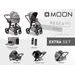 MOON RESEA 2.0 EXTRA SET - GHOST - DVOJKOMBINACE - KOČÁRKY A PŘÍSLUŠENSTVÍ