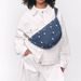 STUDIO NOOS DENIM ADULT FANNY KABELKA | HEARTS DARK BLUE WHITE HEARTS - DOPLŇKY - PRO MAMINKY