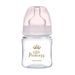 CANPOL BABIES LAHEV SE ŠIROKÝM HRDLEM ROYAL BABY 120ML RŮŽOVÁ - KOJENECKÉ LAHVE - KRMENÍ
