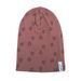 LODGER BEANIE PRINT RIB ROSEWOOD 1 - 2 ROKY - ČEPIČKY A KLOBOUČKY - PRO DĚTI